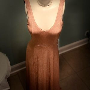 Jenn maxi dress-copper Dancing Queen Shine